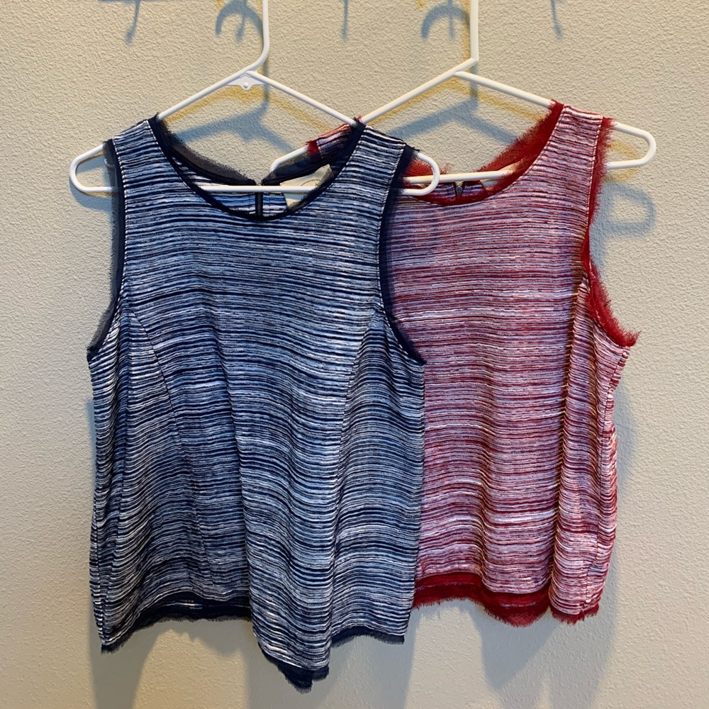 ANTHROPOLOGIE vanessavirginia 2 tank tops